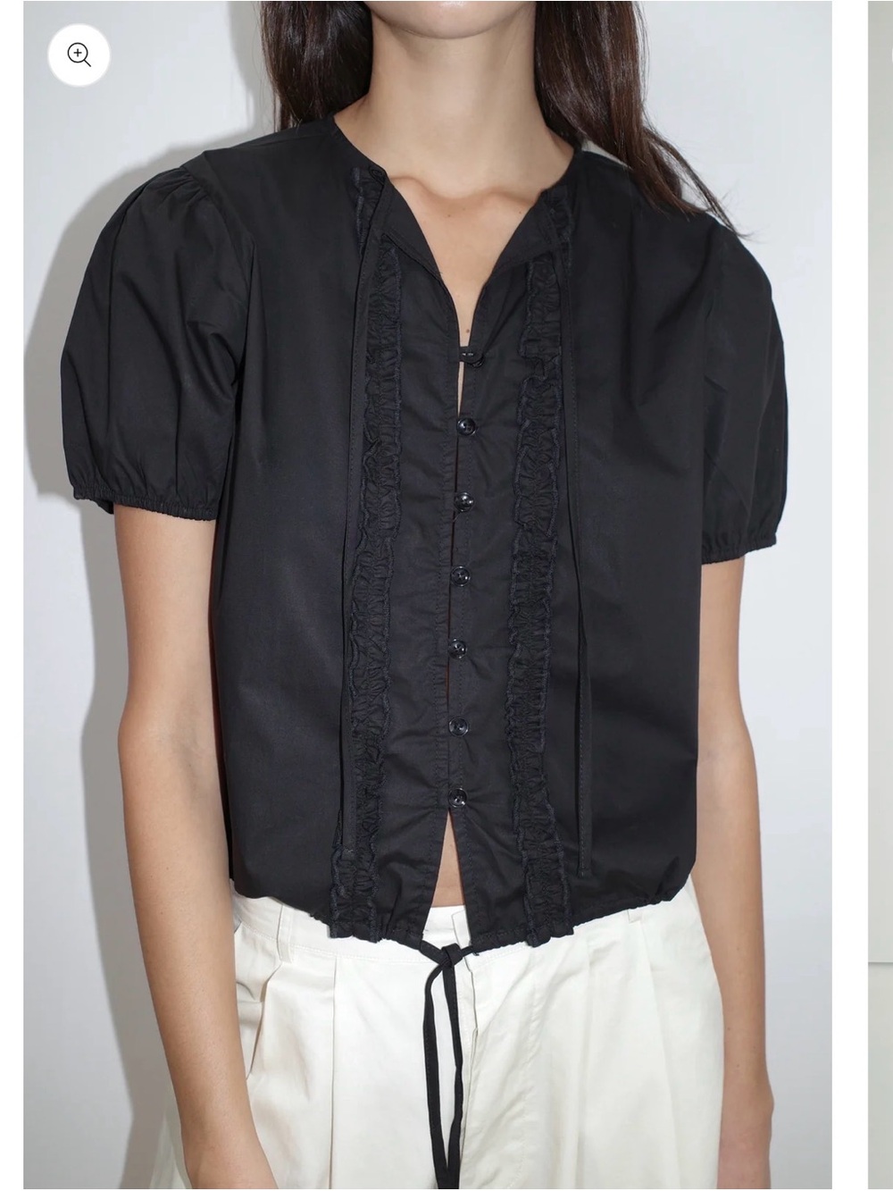 Deiji Studios Double Frill Top